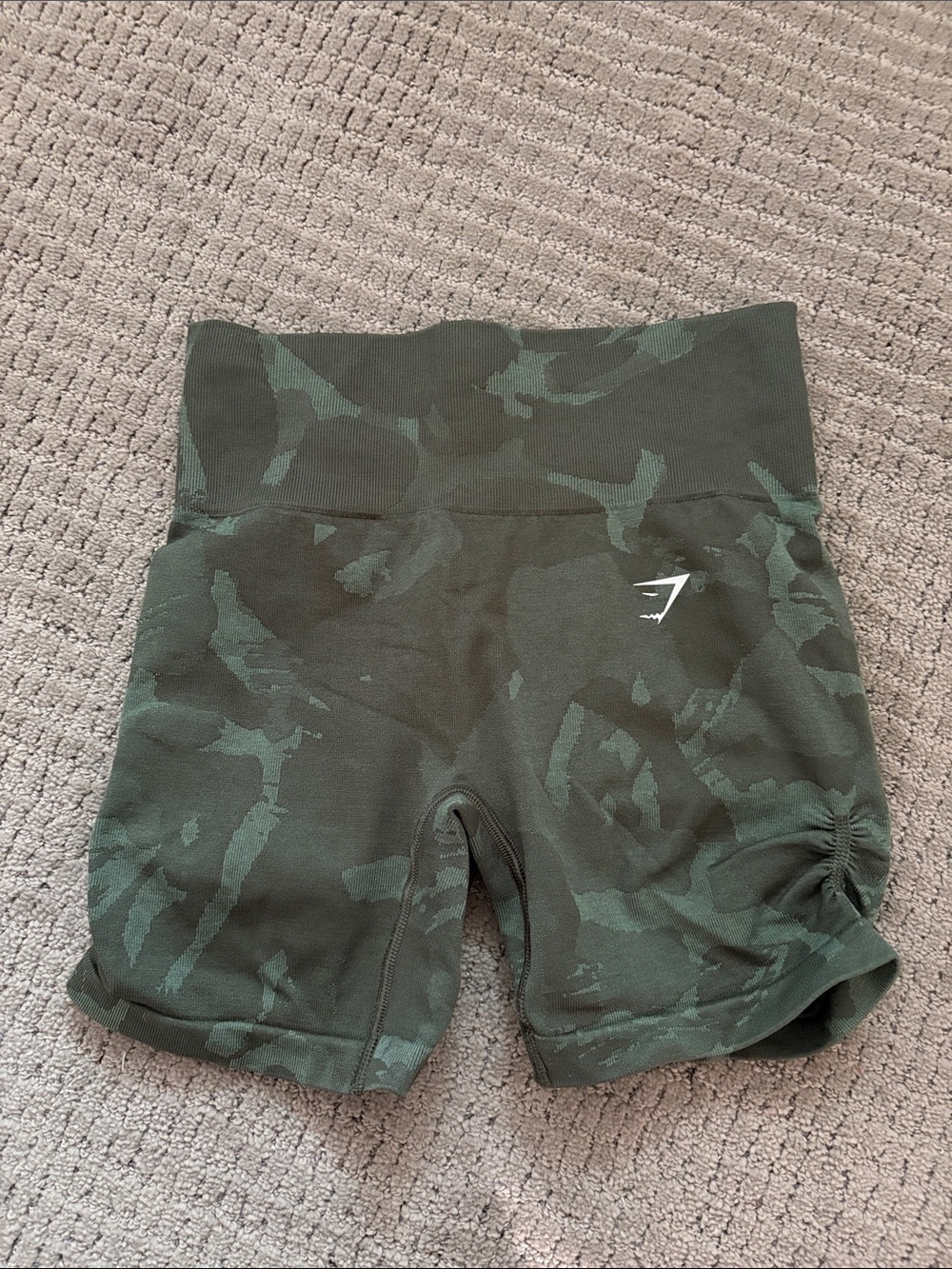 Gymshark Camouflage Bike Shorts
